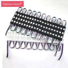 20 шт./лот RGB 5050 SMD 3 светодиодный модуль водонепроницаемый IP67 DC 12 В светильник rgb знак светодиодный задний светильник s для рекламы 7515 Светящийся Символ