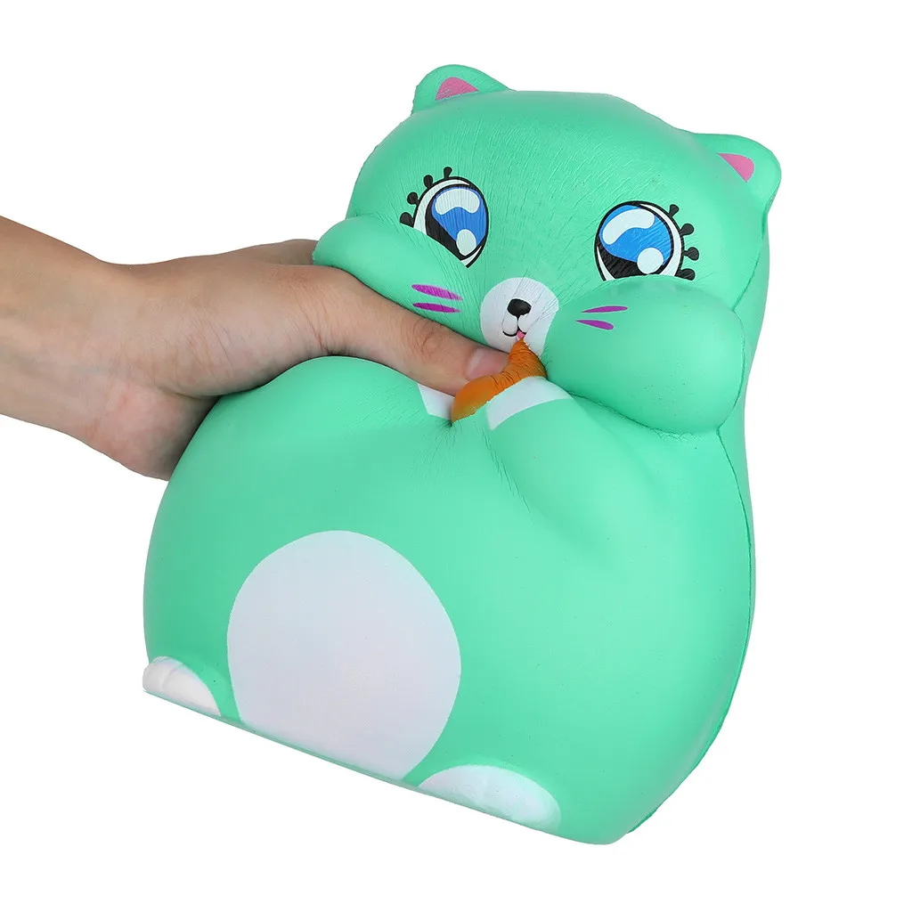 kids toys Kawaii Cartoon Squirrel Slow Rising Cream Scented Stress Relief Toy мягкие игрушки#E20
