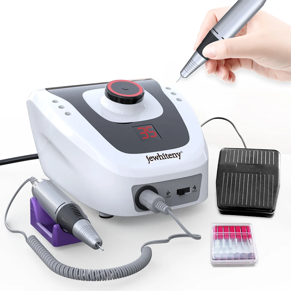 Strong 210 Electric Nail Drill Manicure Machine 15W/32W/35W/65W Nail