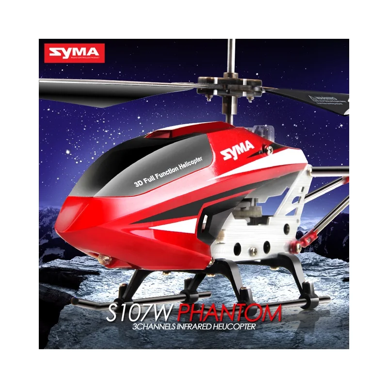 

Original SYMA S107G Mini Drone 3CH Gyro RC Quadcopter Aluminium Alloy Shatterproof Remote Control Helicopter