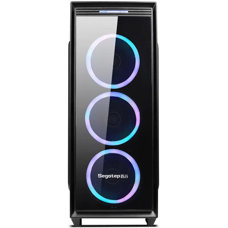  S41 Intel I3 8100 Computer PC Quad Core 1TB HDD 4GB RAM Desktop 6 free fans Integrated Graphics Car