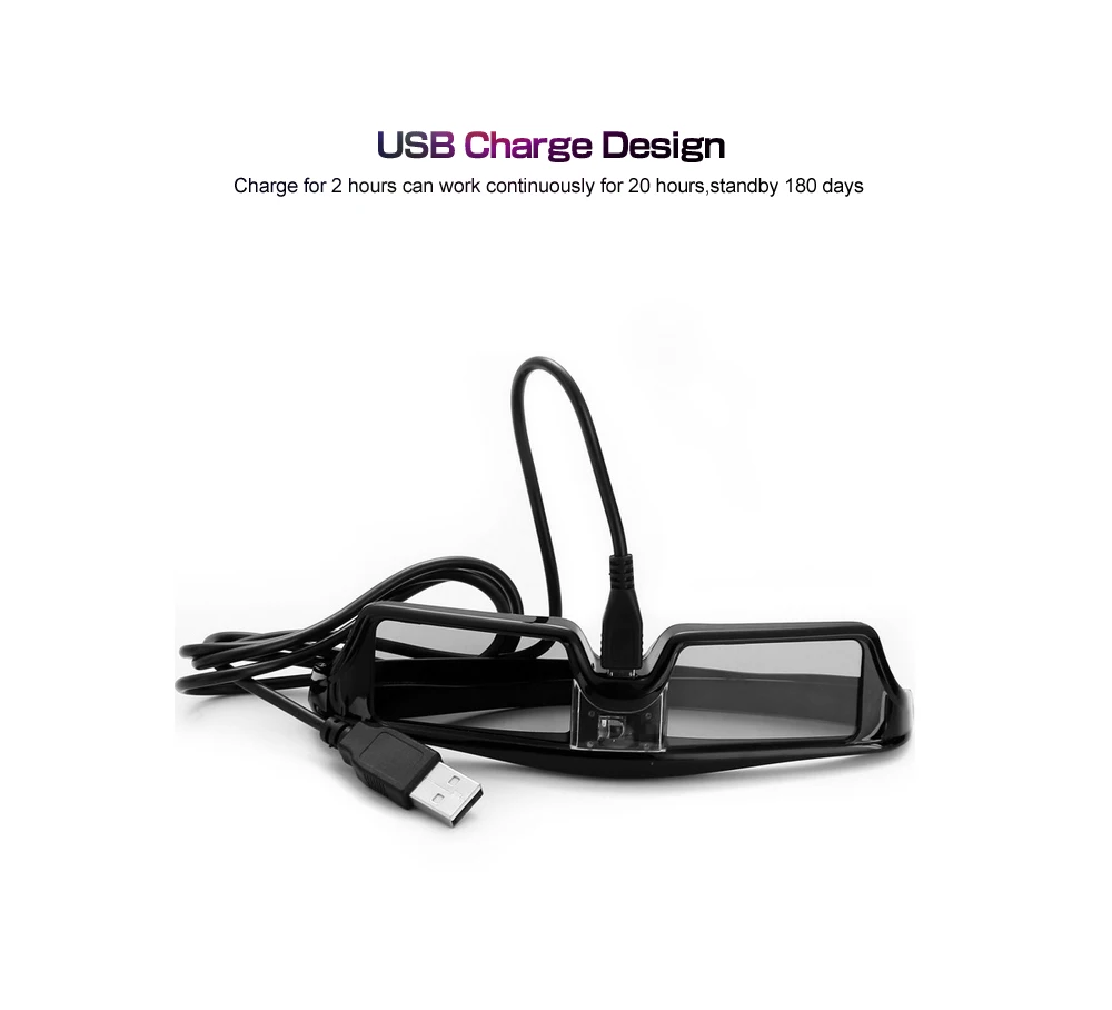 ELECTSHONG DLP 3D Активные затворы очки для Optoma Epson/Sony LG Acer LINK проекторы Gafas Link очки|dlp 3d|gafas