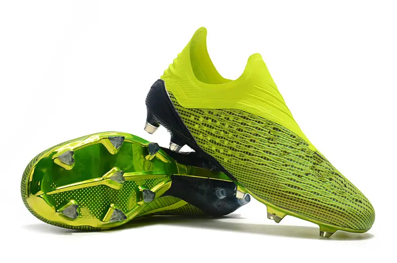 New Arrival Whiteout and Blackout  ZUSA X 18+ FG Outdoor Football Boots, Mens X 18+ Soccer Boots Shoes