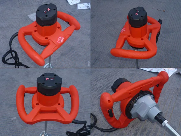 110v Or 230v 1500W Cement Mixers Portable Hand Paint Mixer for plaster, Cement/ Mortar Tile Adhesive