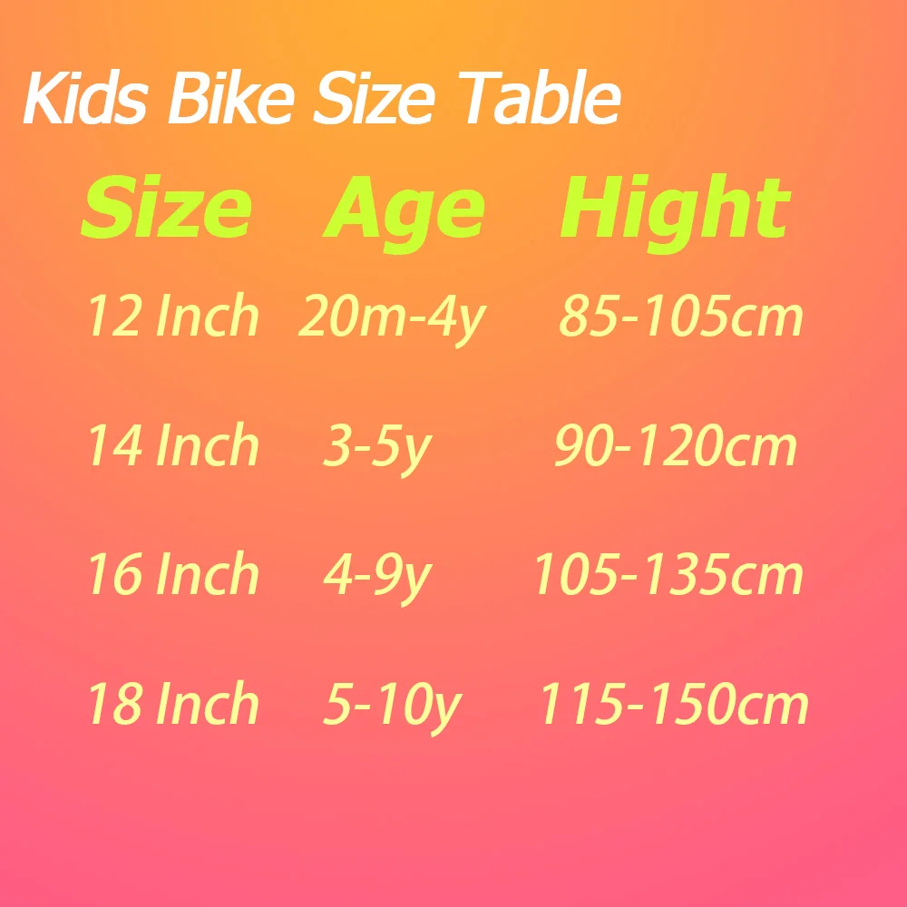 Top 14 Inch Kids Bike Totem DIY Beige Steel Kids Bike DIY Sticker Kids Bicycle with Detachable Training Wheels and Bell 5