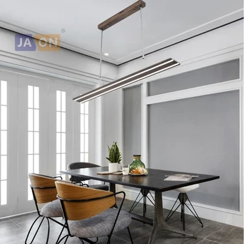 

LED Nordic Wooden Iron Acrylic Minimalism LED Lamp LED Light Pendant Lights Pendant Lamp LED Pendant Light For Dinning Room