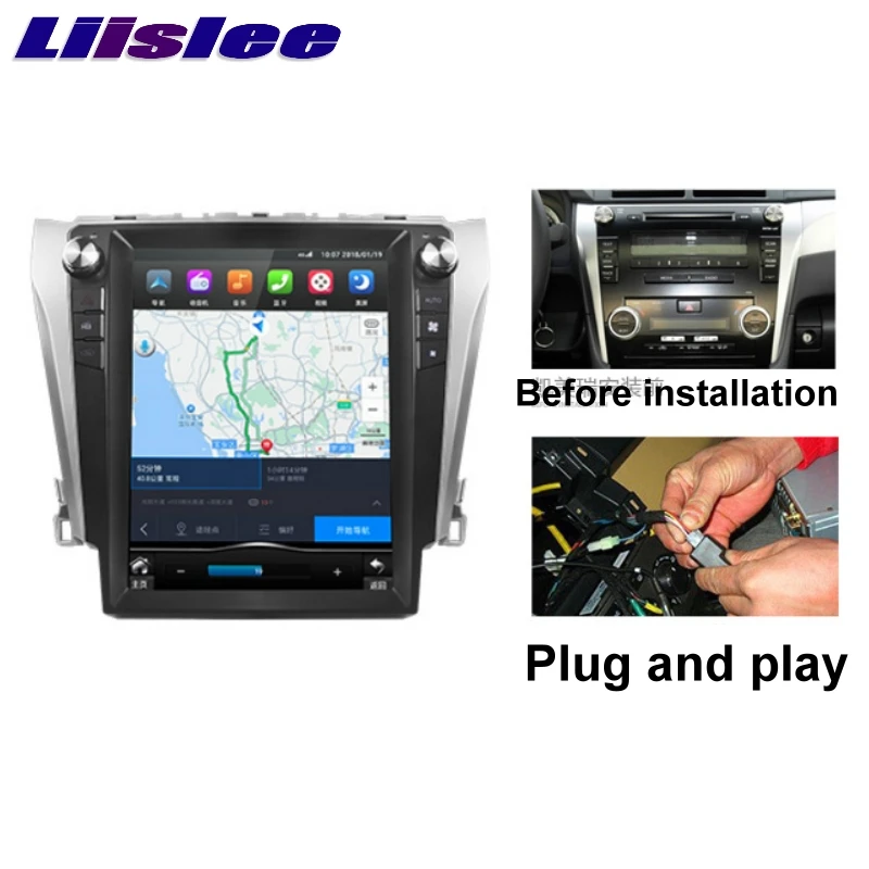 Clearance For Toyota Camry XV50 2011~2017 NAVI 2G RAM LiisLee Car Multimedia 12.1 
