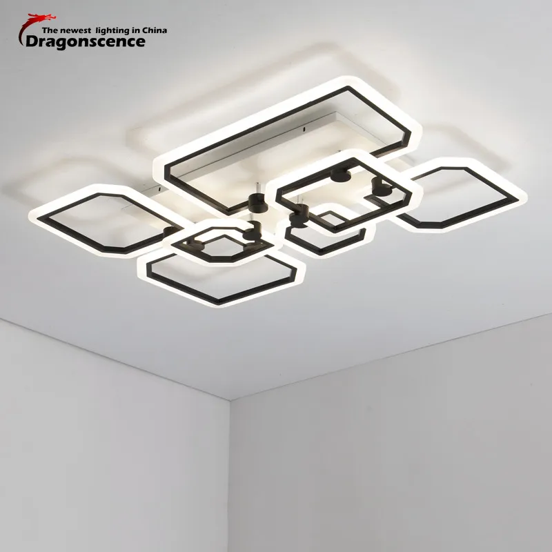 

Dragonscence Modern Led Ceiling chandelier Lighting luxury acrylic Lustre Chandelier for Bedroom Living Room Indoor lamp