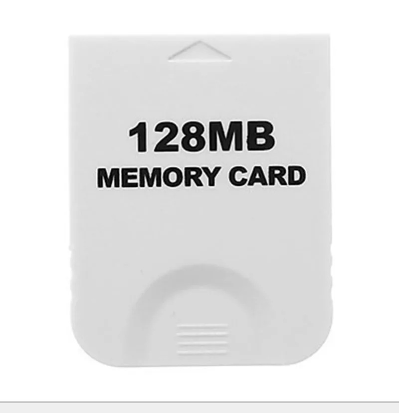 Practical White Game 128MB Memory Card Block for Nintendo Wii Gamecube GC System Console 128M | Электроника