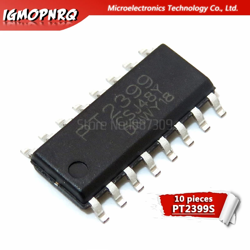 10 шт. новые оригинальные SOP PT2399 16 SMD|Интегральные схемы| |