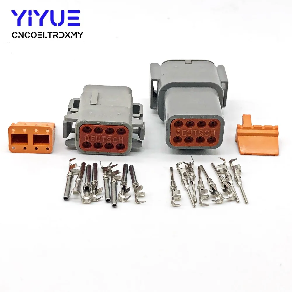 8 Pin Waterproof Automotive Connectors DTM 