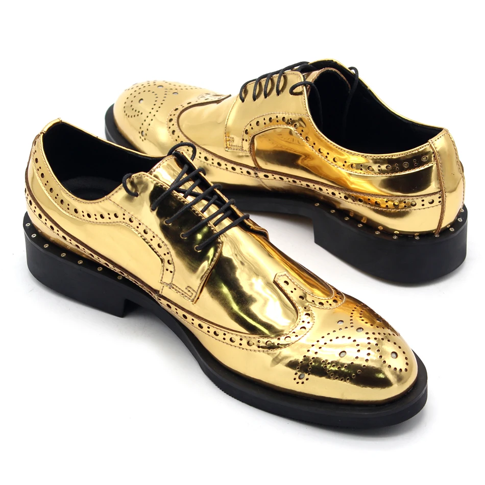 mens flat brogues