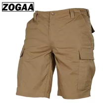 ZOGAA мужские шорты брюки тактическая группировка сухопутных сил карго шорты Пешие прогулки боевой камуфляж Новые мужские повседневные большие размеры для мужчин спортивные брюки