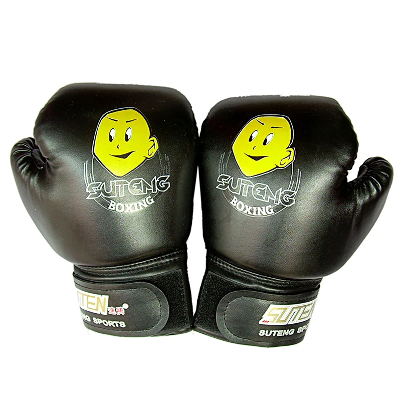 SUTEN Boxing Sandbag Gloves Set Cartoon Children Training Fitness MMA Punching Bag Empty Kick Muay Thai Boxer Protective Gear