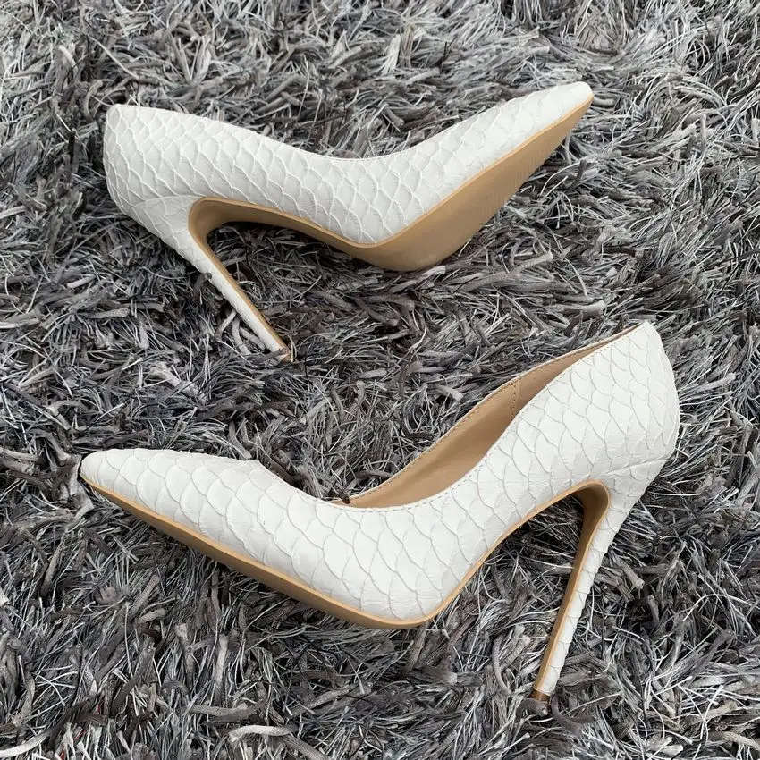 Г. Брендовая модная женская обувь пикантные белые туфли-лодочки на высоком каблуке 12 см, 10 см, 8 см, с острым носком