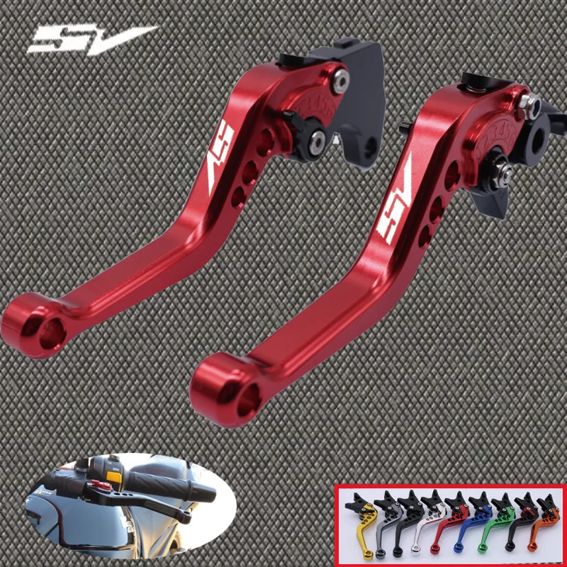 

CNC Short Adjustable Brake Clutch Lever For SUZUKI SV1000S SV650 SV650s SV1000