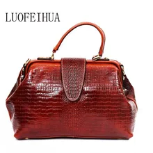 Женские сумки из натуральной кожи новые роскошные сумки с узором "крокодиловая кожа" бренд сумки женские сумочки женские дизайнерские сумки