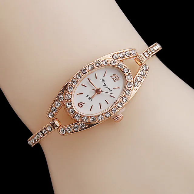 Luxury Brand Rhinestone Rose Gold Watches Women Stainless Steel Bracelet Diamant Luxury Brand Rhinestone Rose Gold Watches Women Stainless Steel Bracelet Diamant