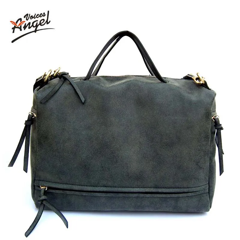 2016 New Arrive Women Shoulder Bag Nubuck Leather Vintage Messenger Bag Motorcycle Crossbody Bags Women Bag