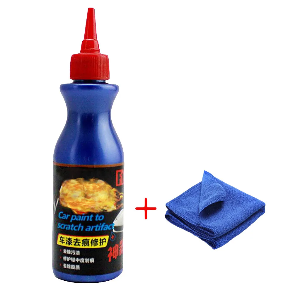 

1x Car Paint Maintenance Wax Repair Remover Care Grinding 1x Towel Polishing Liquid Prevent Oxidation #T15