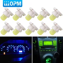 10x автомобильный-Стайлинг Автомобильный светодиодный T4.2 COB 1 SMD 12V автомобильный светодиодный светильник на приборную панель, лампа, панель инструментов, светильник на танкетке Предупреждение ющий индикатор
