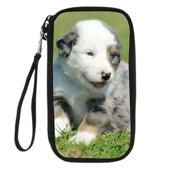 

Wallet 2018 Women Australian Cattle Dog Vintage Money Long Purses& Wallets Dog Lover High Quality Passport Cards Holders Men