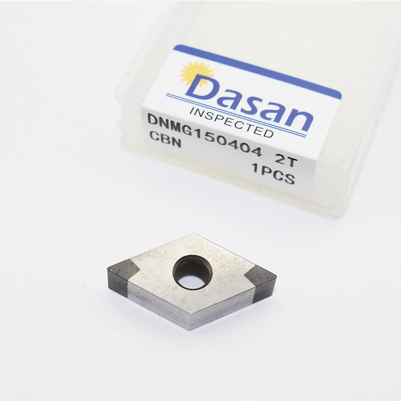 

1PC CBN insert DNMG150404 2T Boron Nitride PCBN Insert Lathe Tool Knife for CNC Hard Metal Turning Tool