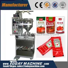 relay high quality fast speed tomato paste ketchup honey packaging machine(1~150ml,bigger model supplied)