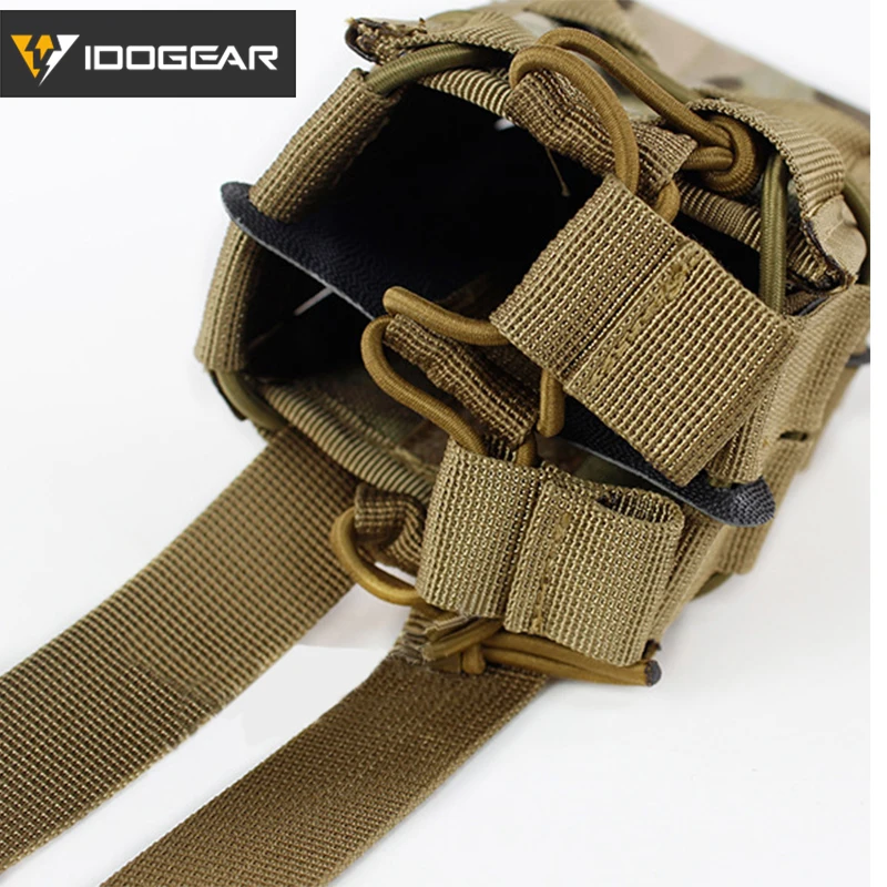 IDO gear MOLLE модульный двойной подсумок Тактический Подсумок 5,56 мм страйкбол передач Tacitcal Molle Pouch 3539