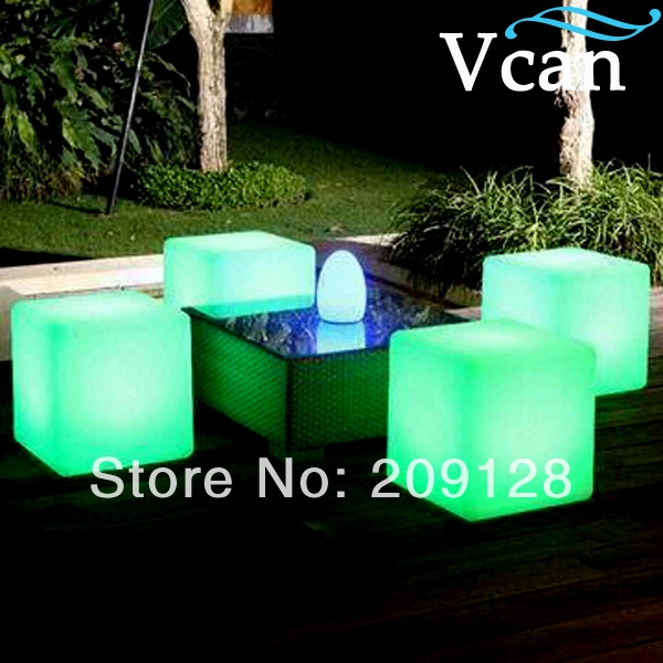 Светодиодный куб стул с пультом дистанционного управления VC A400|chair plush|chair bowchairs with