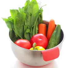 Инструменты для выпечки углубление утолщенной 304 нержавеющая сталь с Масштабированной яичной чашей Нижняя Нескользящая силиконовая ручка