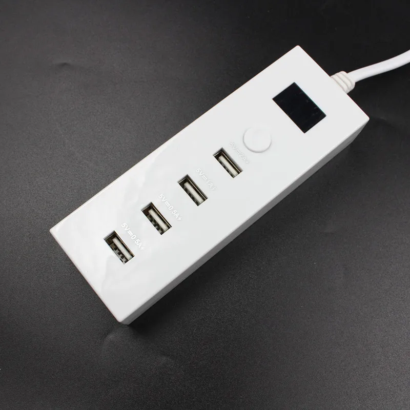 Usb-концентратор 4 порта Многофункциональный зарядник Быстрая зарядка 5 в 2A Быстрая зарядка usb-концентратор США ЕС Великобритания вилка для ПК компьютер ноутбук и т. Д