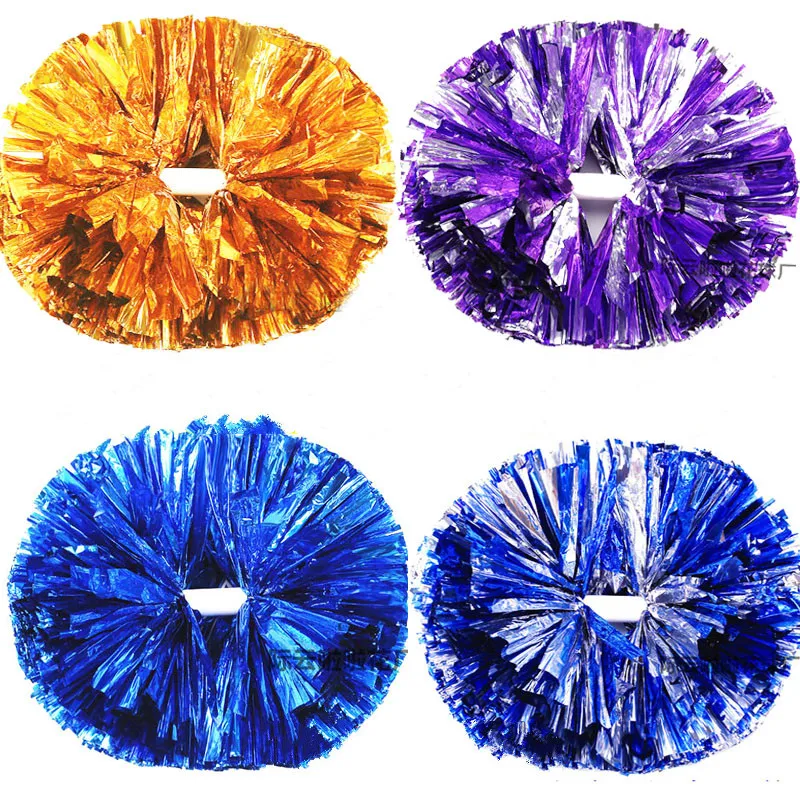 Buy High quality 30cm 34cm 38cm game pompoms cheering supplies Star paragraph