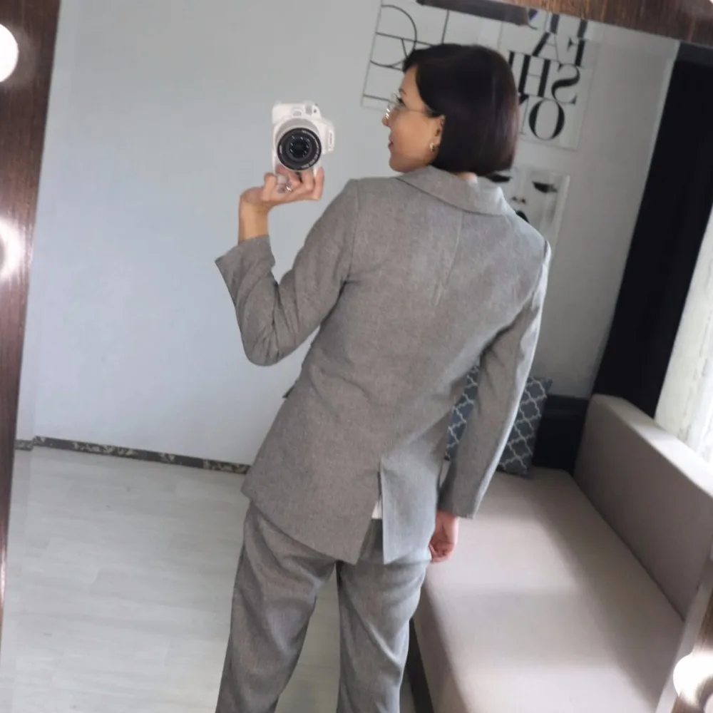 2016 Korean Fashion Leisure All match Significantly Thin Trousers Two Temperament elastic strip pants comfortable female Suit