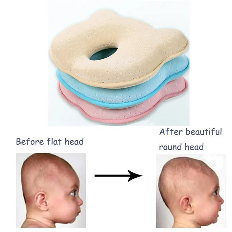 Positioner Pillow Support Cushion Infant Memory Foam Newborn For Crib Cot Bed