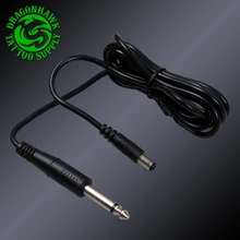 Один силиконовый шнур татуировки для татуировки ручка машина DC разъем для источника питания