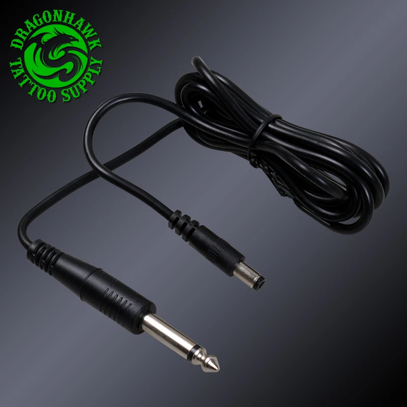 

One Silicone Tattoo Cord For Tattoo Pen Machine DC Plug For Power Set Supply