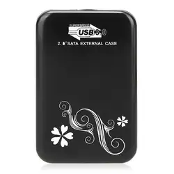 Etmakit best продавец внешний жесткий диск Usb 3,0 Sata 2,5 "дюймов Прочный цветок Дизайн Hdd Портативный случае