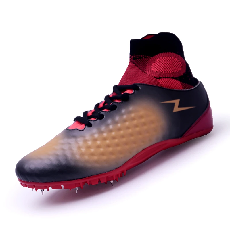 

Men Women Track and Field Sport Shoes Light Nail Running Shoes Training Sport Spikes Running Shoes Couple Sneakers