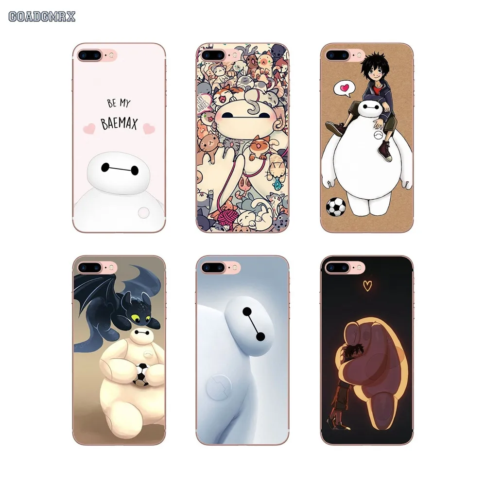Большой Герой 6 Baymax для Samsung Galaxy S10 Lite J1 J2 J3 J5 J7 2015 2016 J4 J6 Plus J8 2018 Европа мягкие