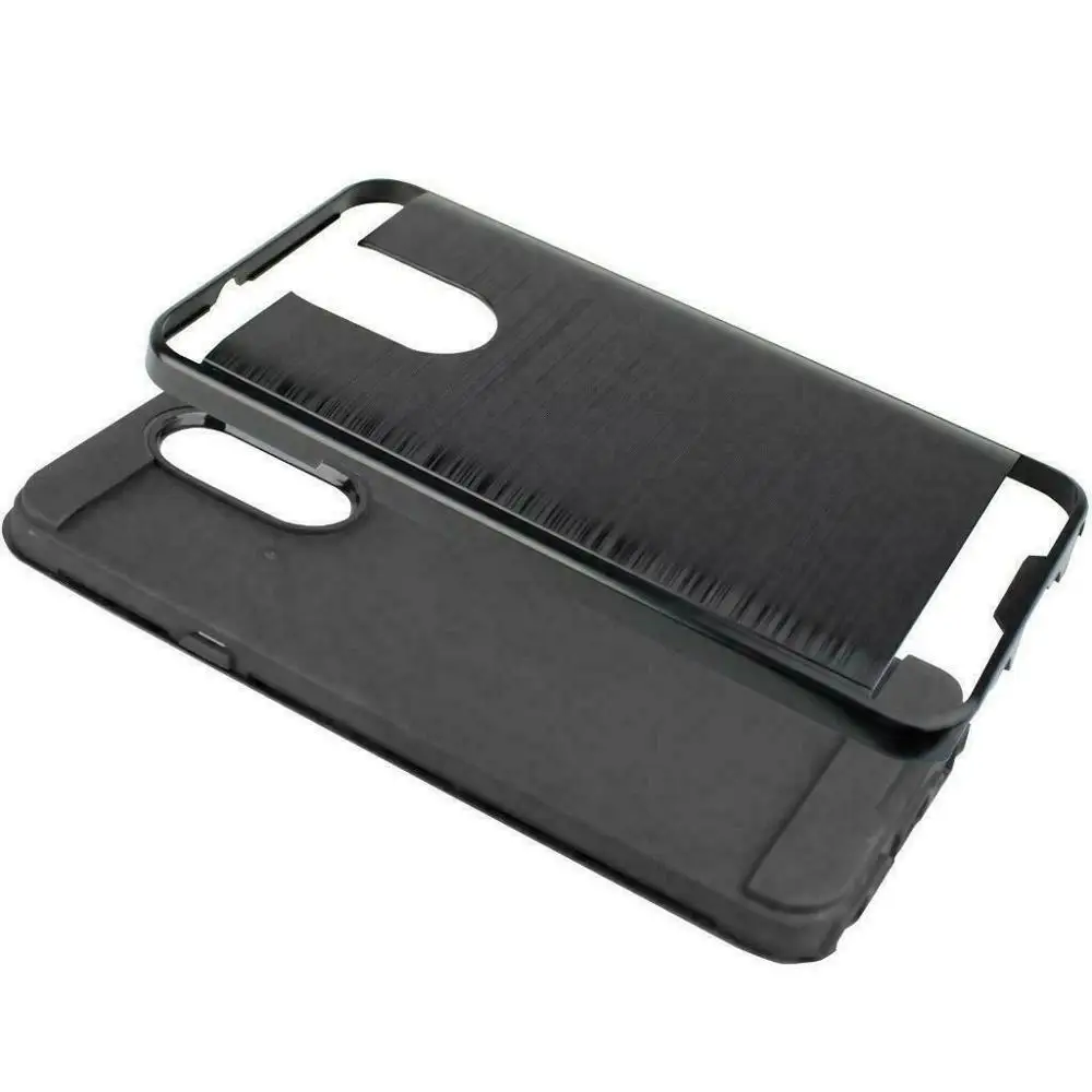 Для Coolpad Legacy/Alchemy двухслойный Гибридный чехол с начесом противоударный мягкий ТПУ