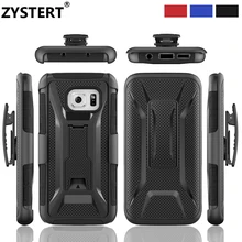 Для Samsung Galaxy S7 S7 edge Case Силиконовые Противоударный Броня Стенд Belt Clip Case Для Samsung Galaxy S7 S7 edge plus Крышка Funda