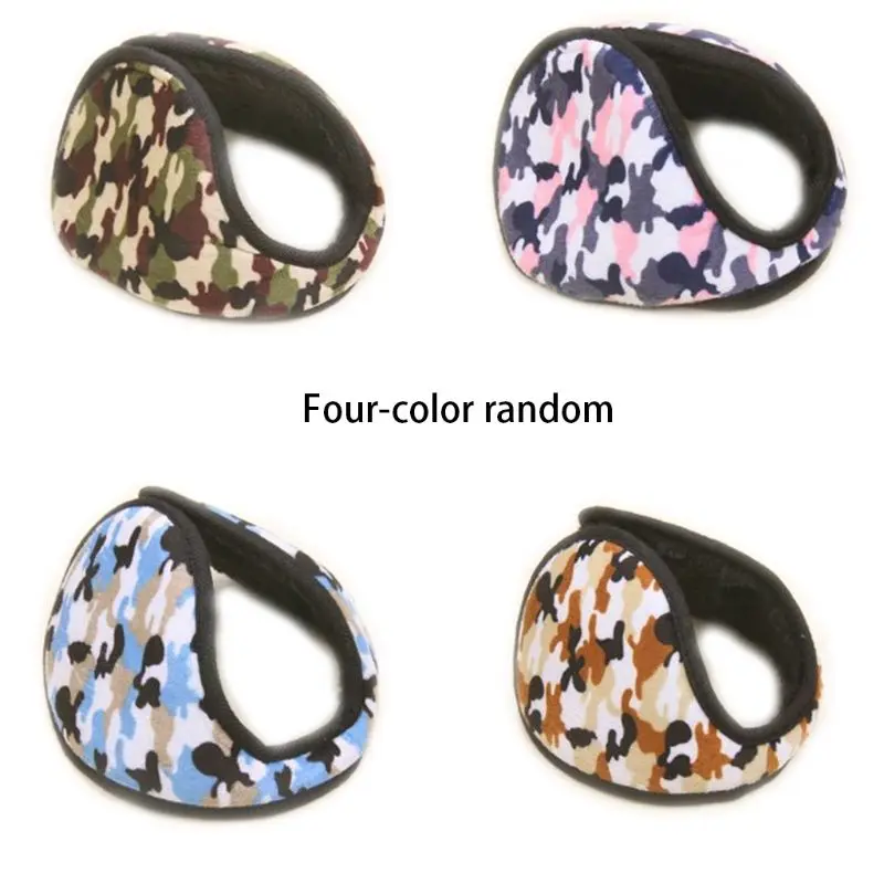 

Earbags Back Ear Warmers Plush Lining Earmuffs Unisex Women Men Kids Portable Windproof Ears Cover Best Gift In Winter
