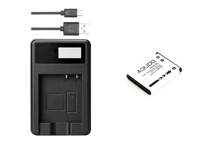 NP 45 45A NP45 NP45A NP45S 45S LI40B Батарея + USB Зарядное устройство для ЖК дисплея с подсветкой