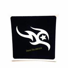 Женский необычный узор тотемные трафареты для татуировок хной для аэрографа инструменты для рисования водонепроницаемые хна Менди шаблон татуировки рисунок