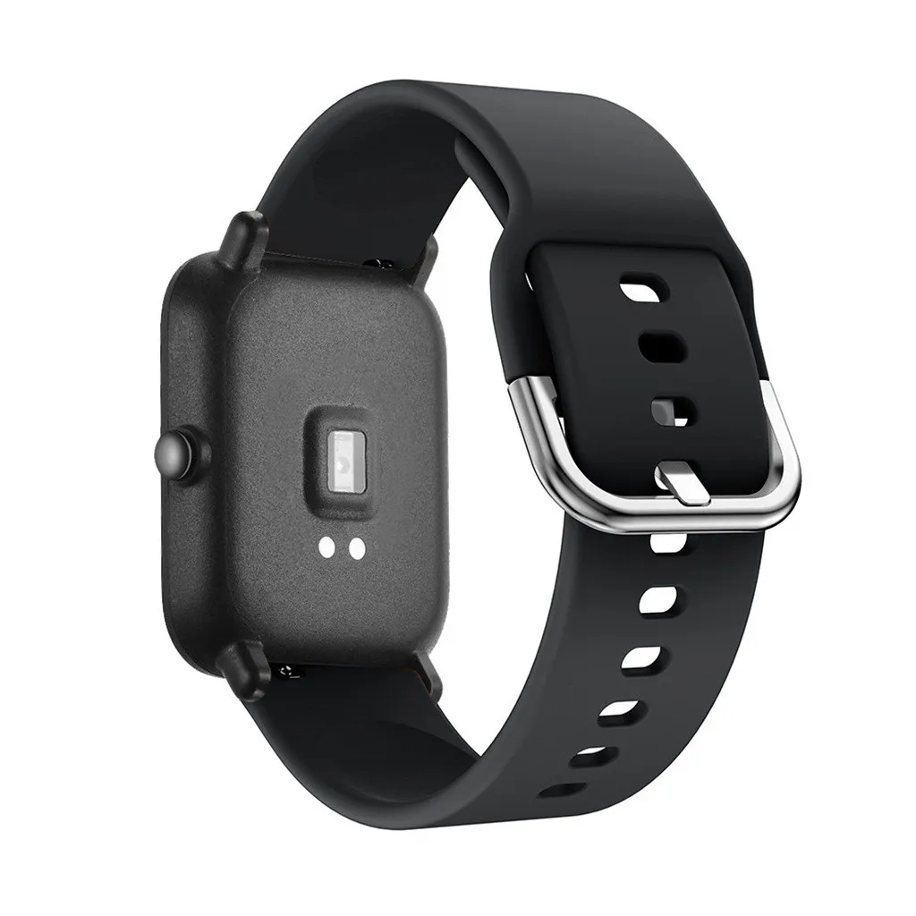 Мягкий силиконовый сменный ремешок для часов Xiaomi Huami Amazfit Bip, Молодежные часы, браслет на запястье, ремешок для спорта 524