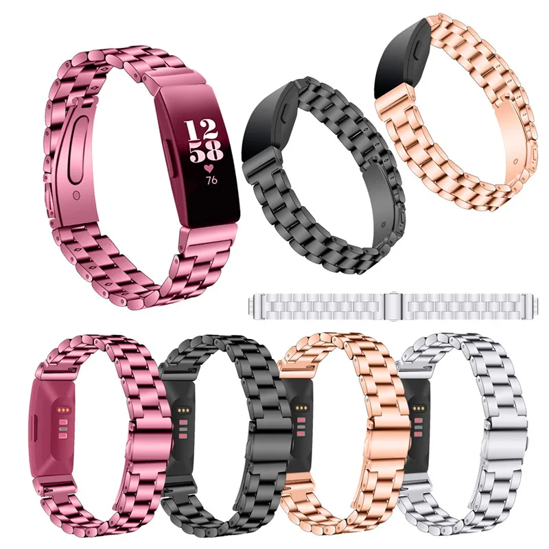 50 шт. высококачественный ремешок из нержавеющей стали Wris для браслета Fitbit Inspire Band