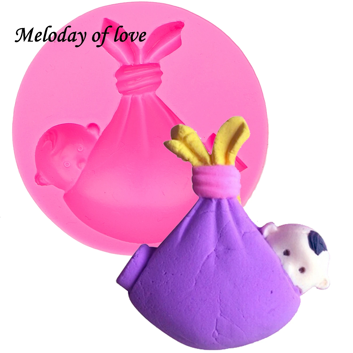 

Baby Silicone mold pastry baking tools fondant cake decorating Tool cooking handmade soap mold T0058