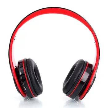 

HY-812 Fold Wireless Head Wear Type Bluetooth V3.0 EDR Stereo Sport Bluetooth Headset Black & Red