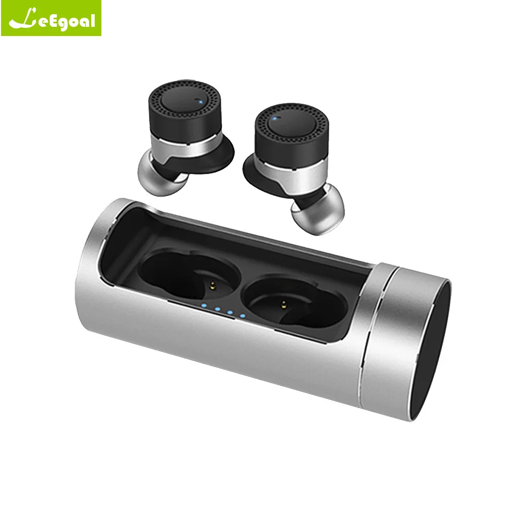 

leegoal Q62 Wireless Bluetooth Earphone with Charging Dock 800mAh Battery CVC 6.0 Noise Cancelling Headset for Smartphone